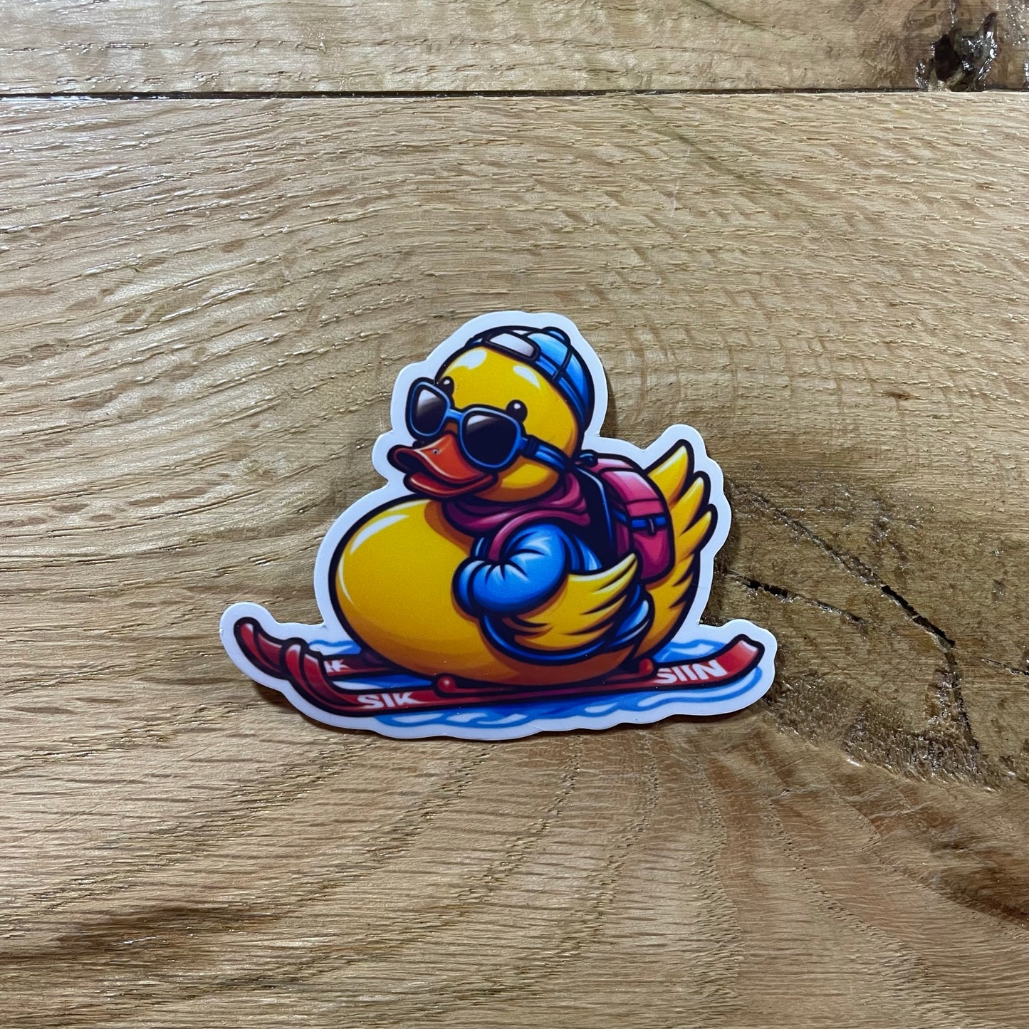 CANARD EN CAOUTHCOUC SKIEUR