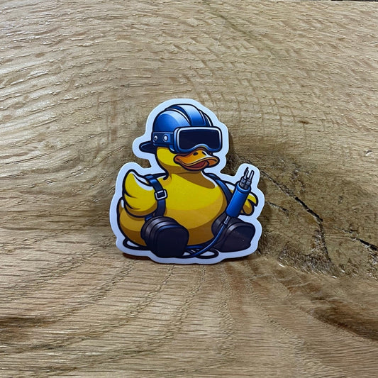 CANARD EN CAOUTCHOUC SOUDEUR