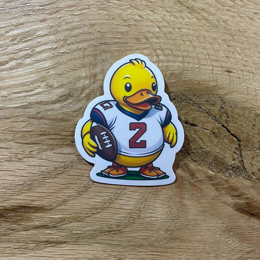 CANARD EN CAOUTCHOUC FOOTBALL