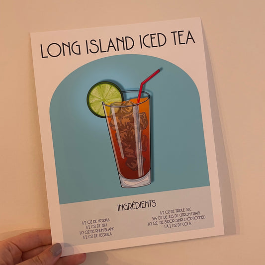 LONG ISLAND ICED TEA PRINT